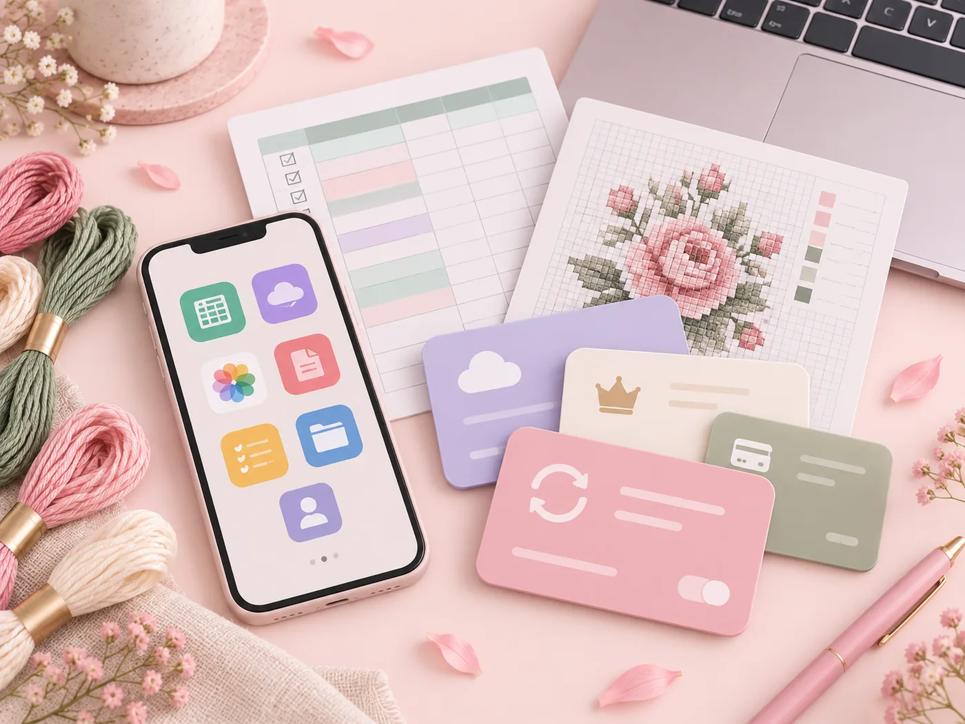 Too many cross stitch apps and subscriptions